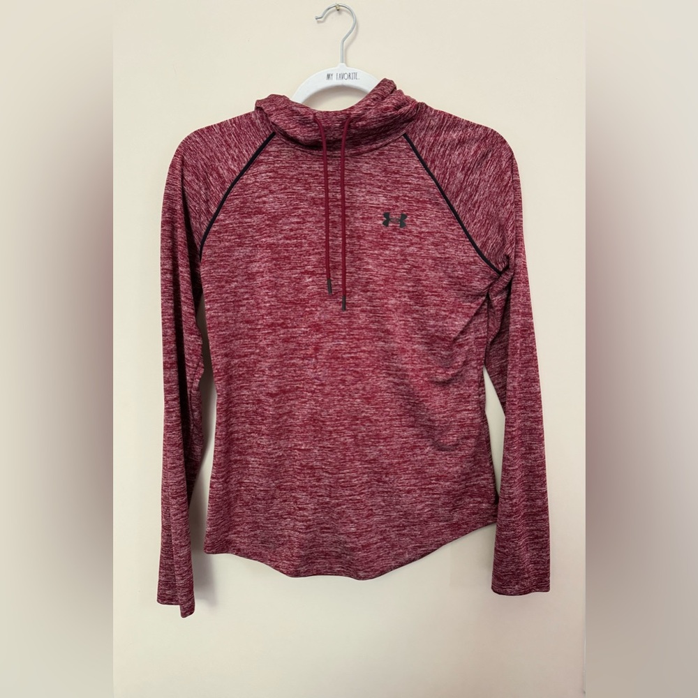 Under Armour -  Burgundy Performance Pull-Over